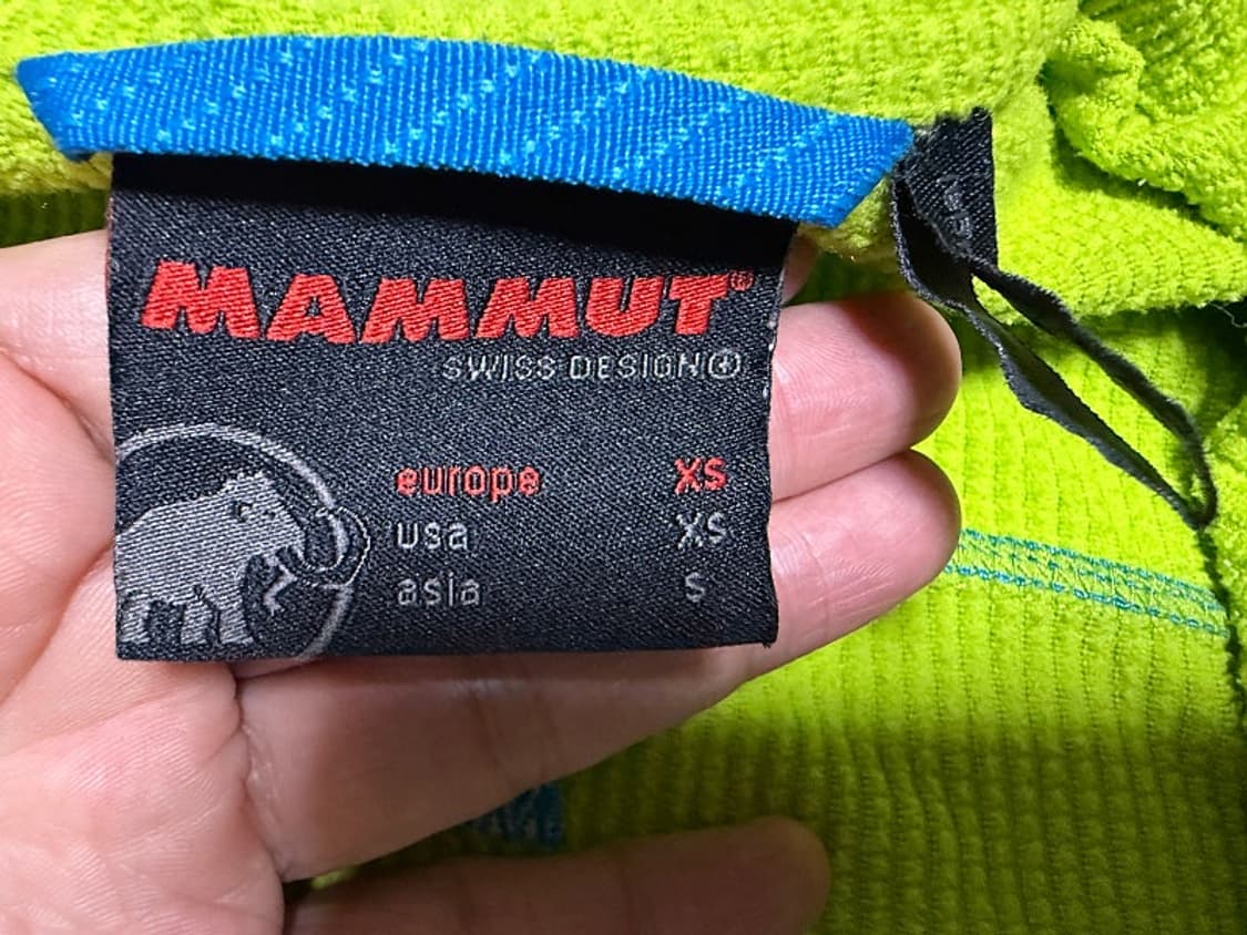 마무트 MAMMUT 집업 자켓 여성용 90호 55사이즈 상품이미지5