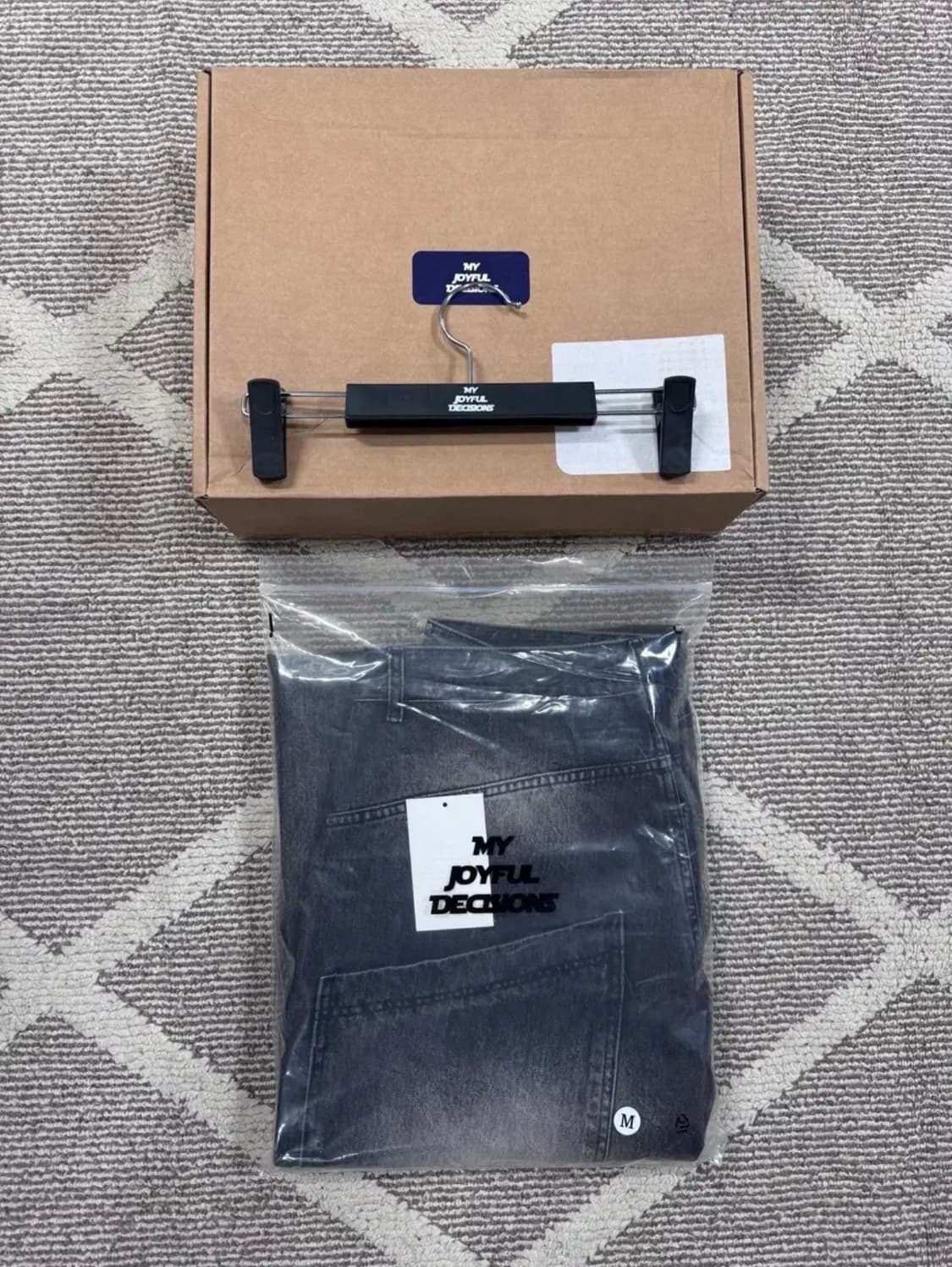 [M] MJD 엠제이디 3D KNEE DENIM BLACK 상품이미지3