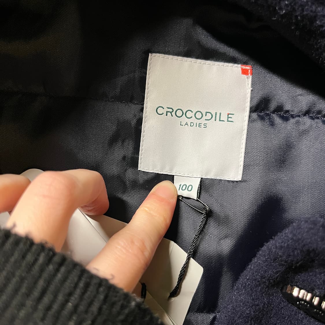 크로거다일 캐시미어혼방 코트 상품이미지6