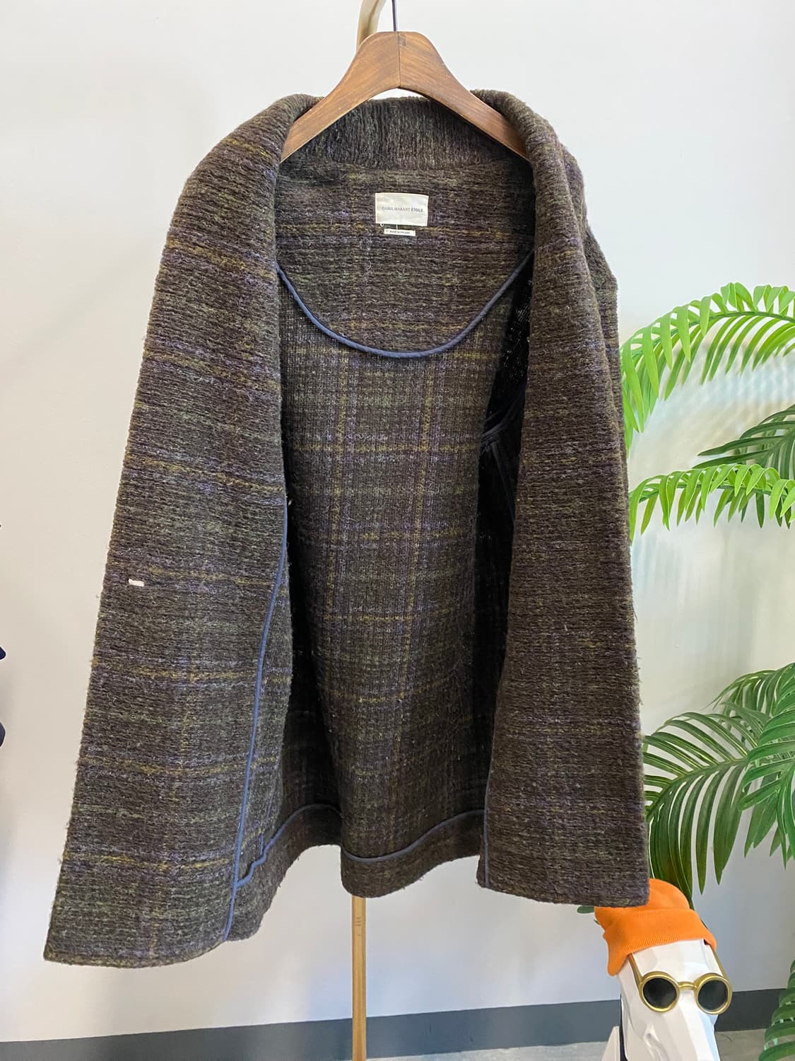 [L]이자벨마랑 원버튼 코트 가디건 상품이미지3