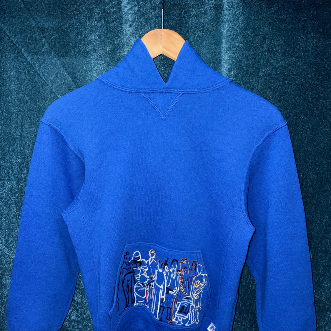 (XS) 러셀 스타워즈 자수 디테일 후드티 상품이미지2