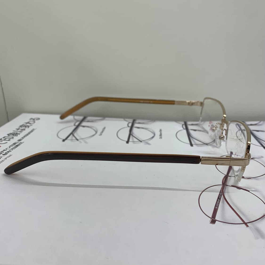 NIKOS 반무테 빈티지안경 상품이미지9