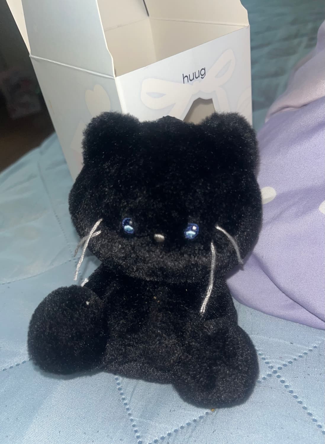 휴그 버디즈 보조배터리 깜냥이 고양이 새상품 마스코트 키링 상품이미지1