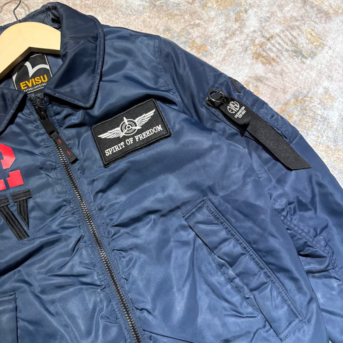 에비수 빈티지 ma-1 봄버자켓 상품이미지5