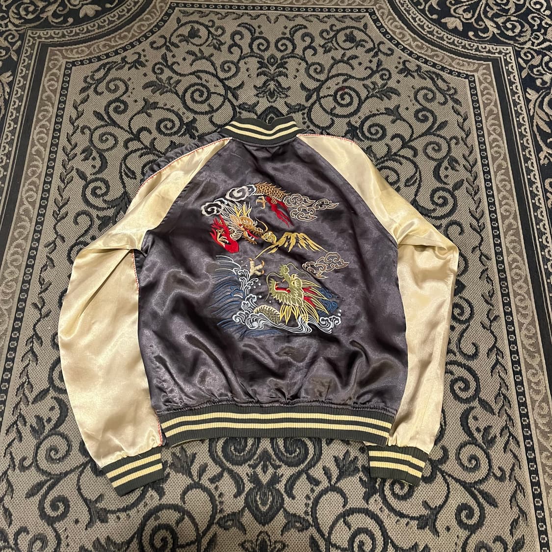 빈티지 리버서블 스카쟌 자켓/W2541 상품이미지3