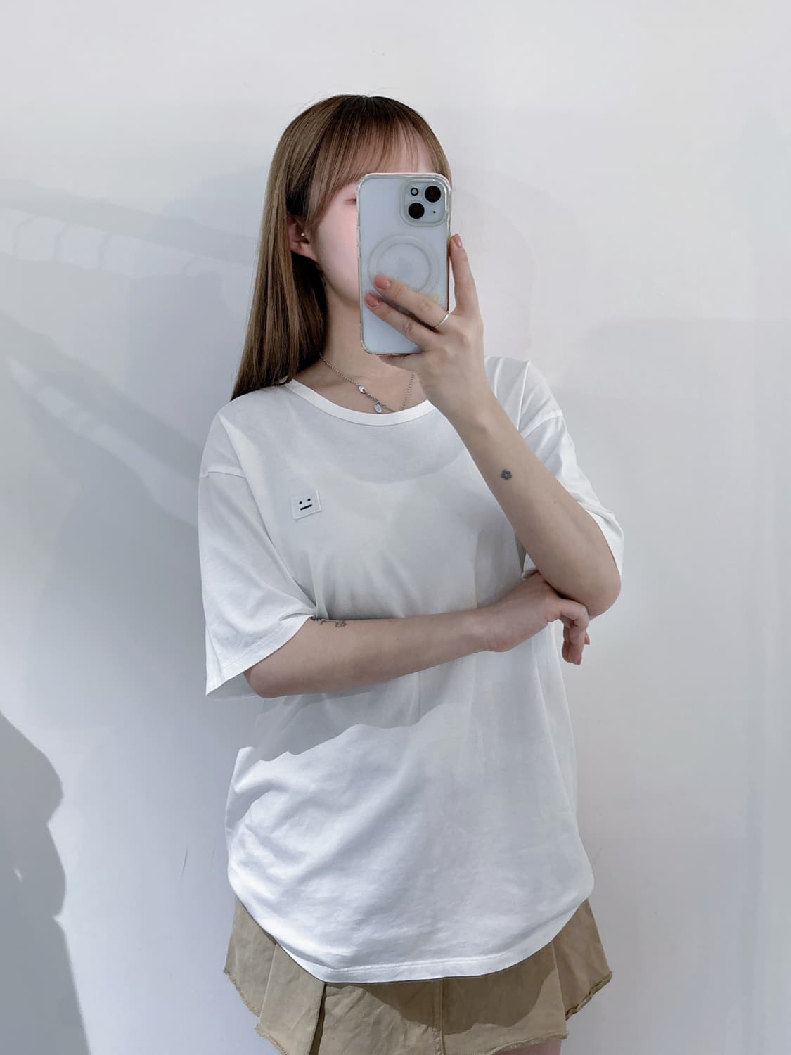 아크네스튜디오 내쉬 페이스 반팔 상품이미지2