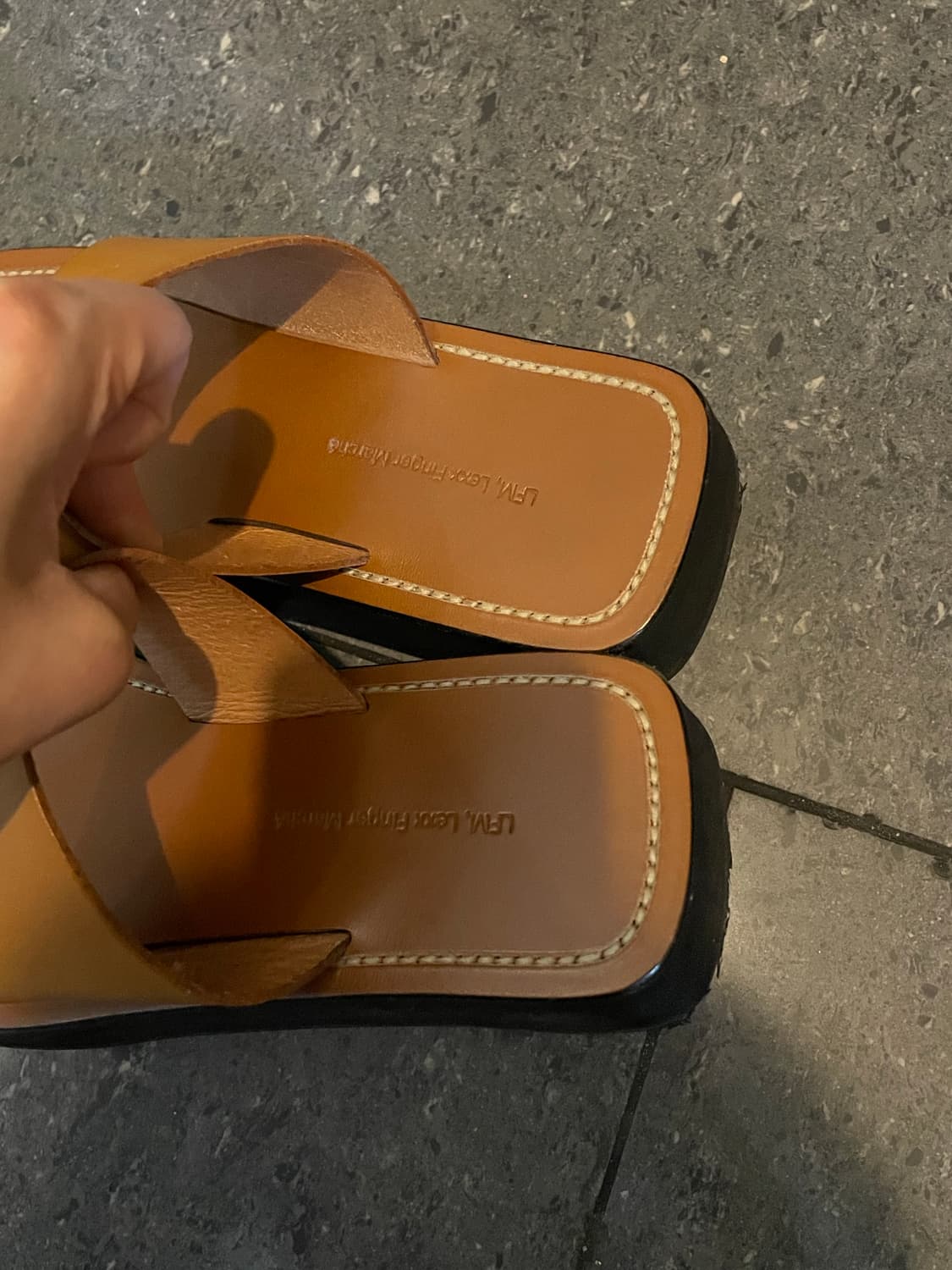 lfm cori toe-ring slides 240 상품이미지2