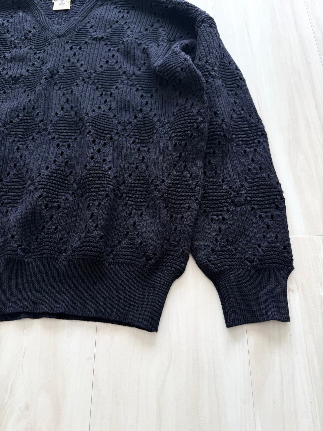versace navy knit  상품이미지4