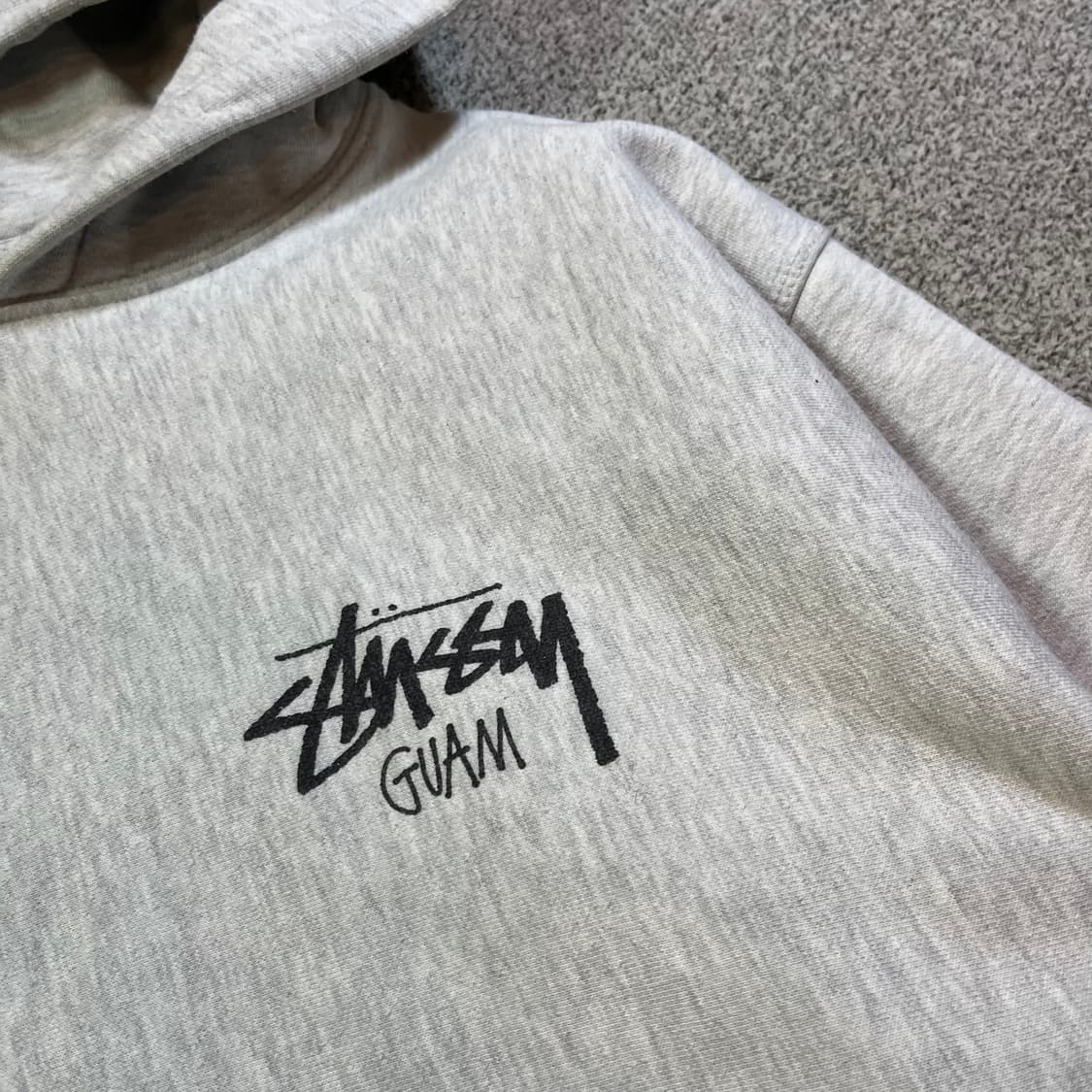 STÜSSY 스투시 괌 빅로고 후드티 상품이미지3