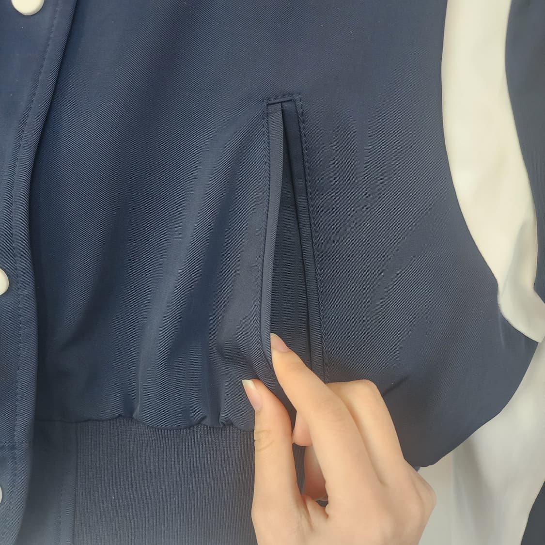 명품 빅카라 봄버자켓 상품이미지5