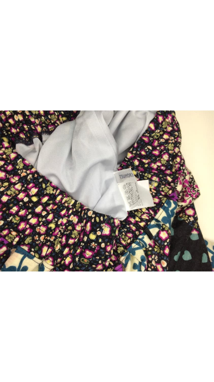 츠모리 치사토 퍼플 에스닉 패치 스커트 상품이미지5