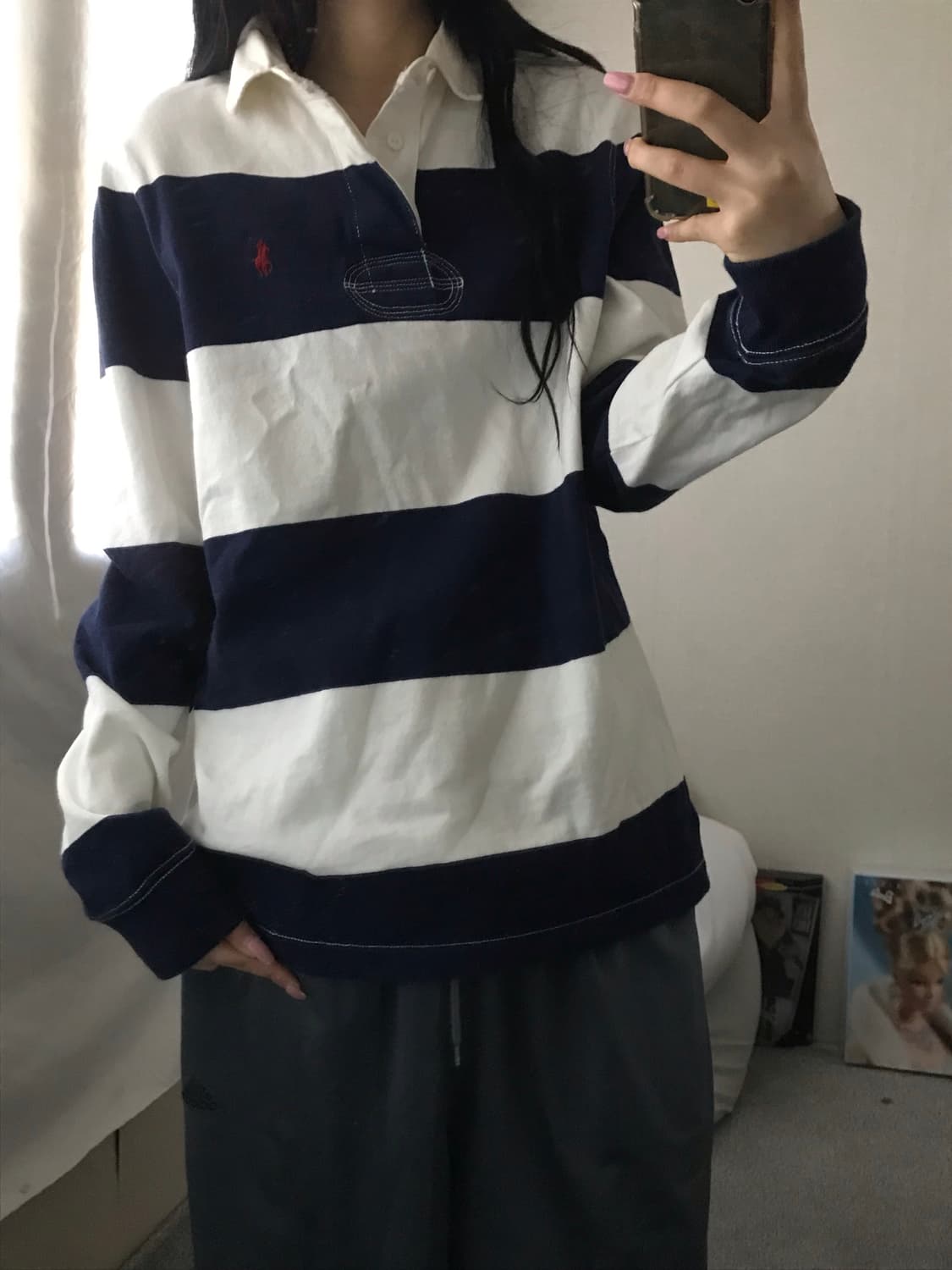 폴로 스트라이프 럭비티셔츠 상품이미지2