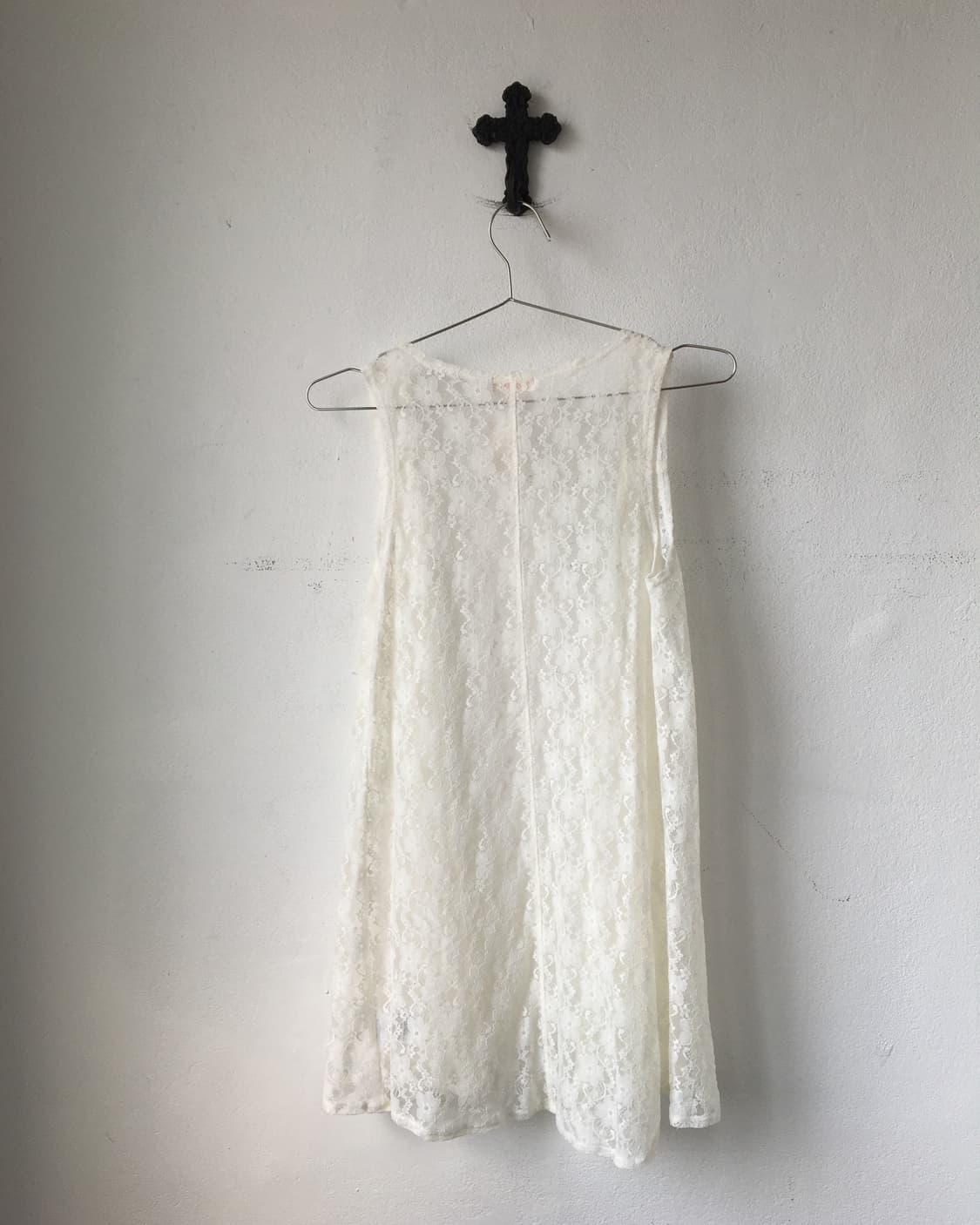 Lace open vest 상품이미지4
