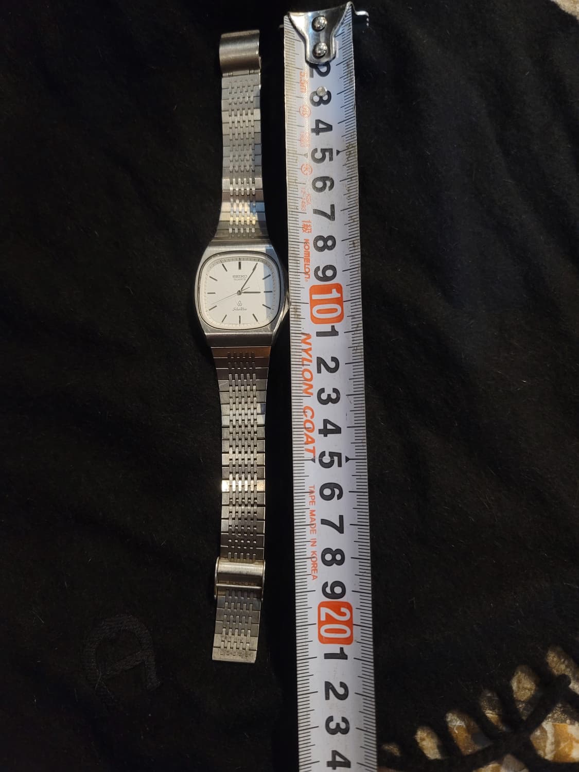 80's~ 세이코 빈티지 실버웨이브 쿼츠 상품이미지3