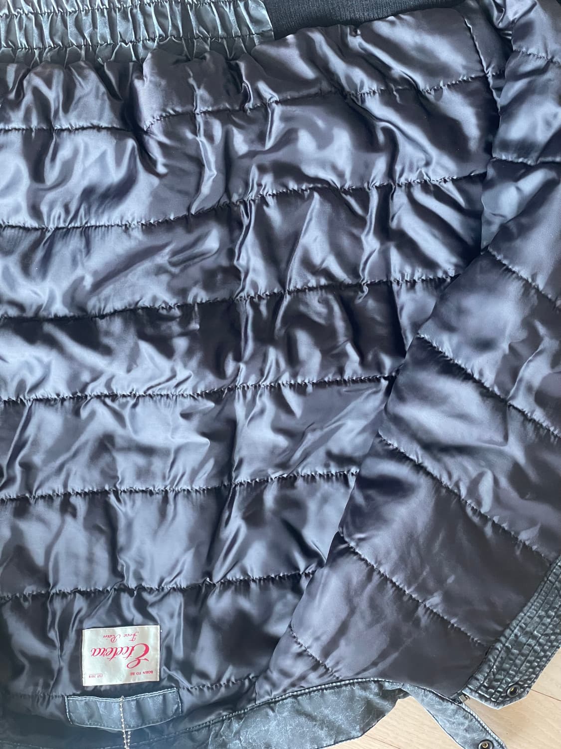 ETCE 워싱 봄버 자켓 L 상품이미지5