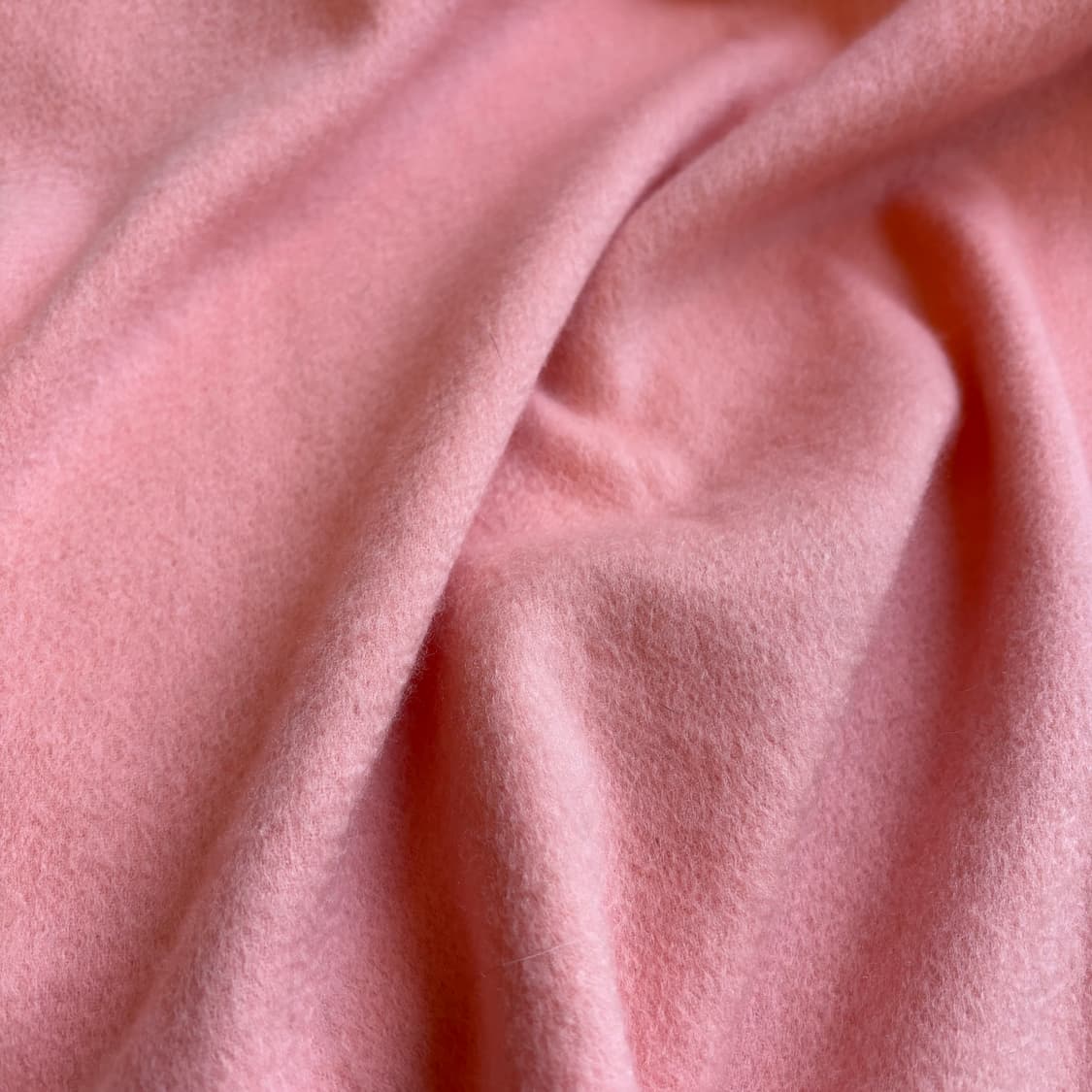 오르 ORR 램스울 프린지 머플러 - 코랄핑크 상품이미지6