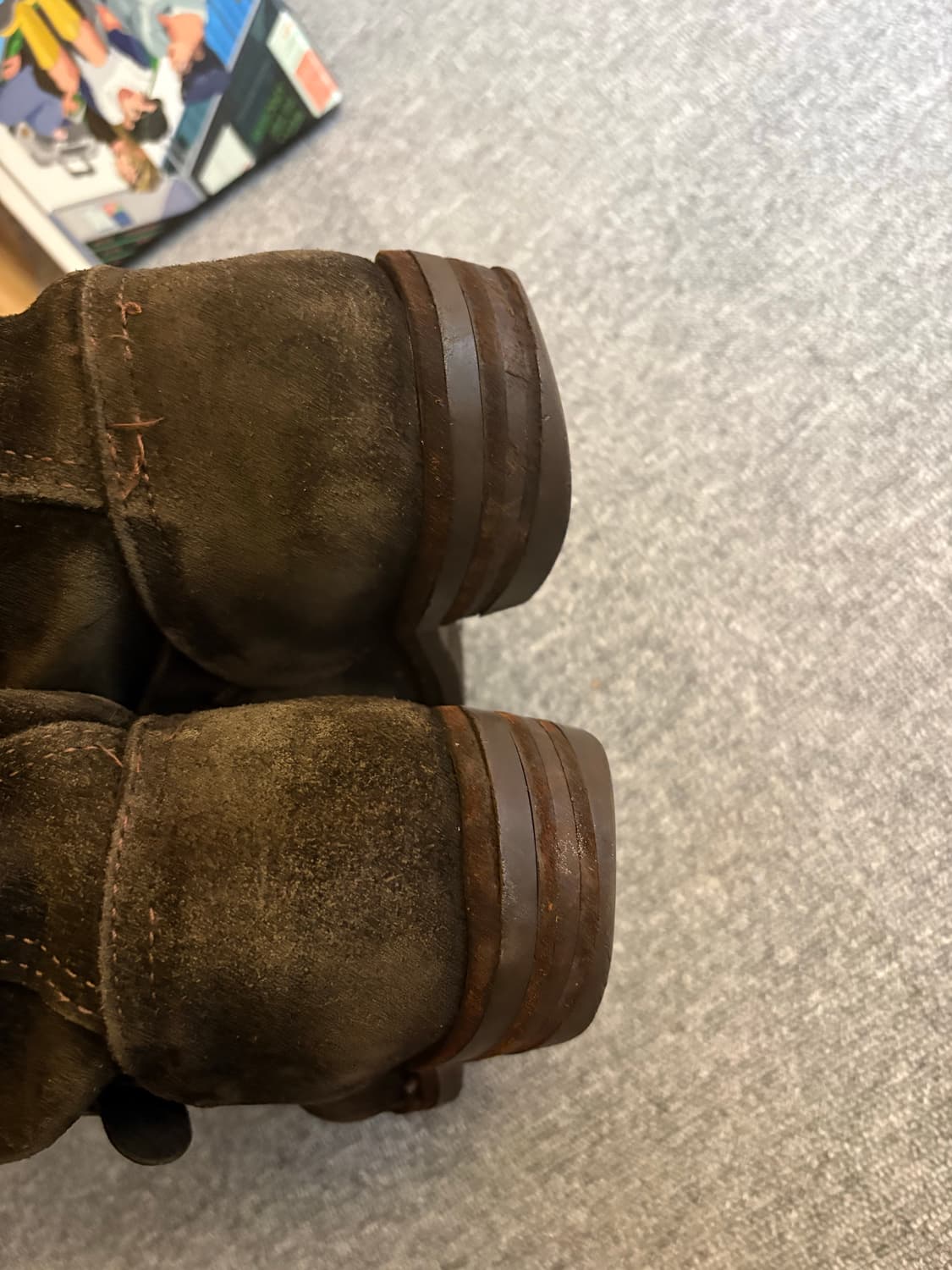 [8D] 웨스코 보스 러프아웃블랙 엔지니어부츠 상품이미지2