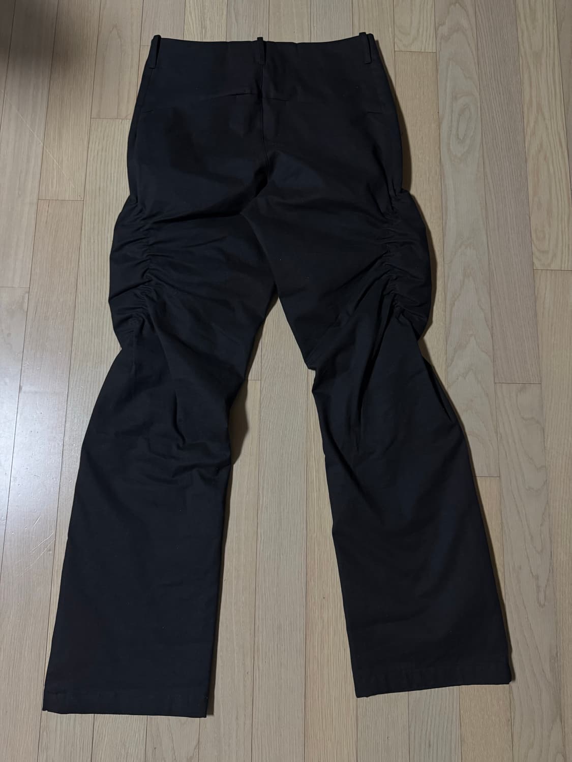 (S) 포스트아카이브팩션 파프 8.0+ 셔링 팬츠 블랙 상품이미지6