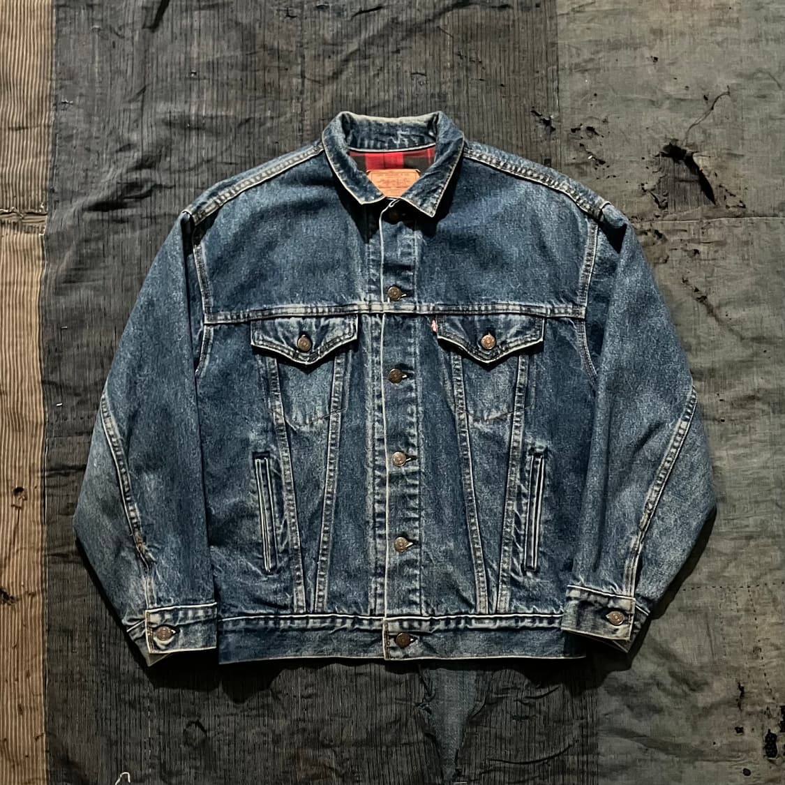 🇺🇸 80s USA 빈티지 리바이스 3세대 57510 데님 자켓 상품이미지1