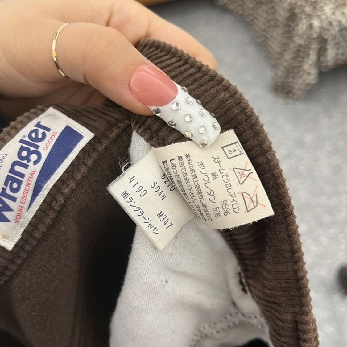 랭글러 빈티지 레트로 90s 캐주얼 코듀로이 팬츠 31인치 C10167 상품이미지7