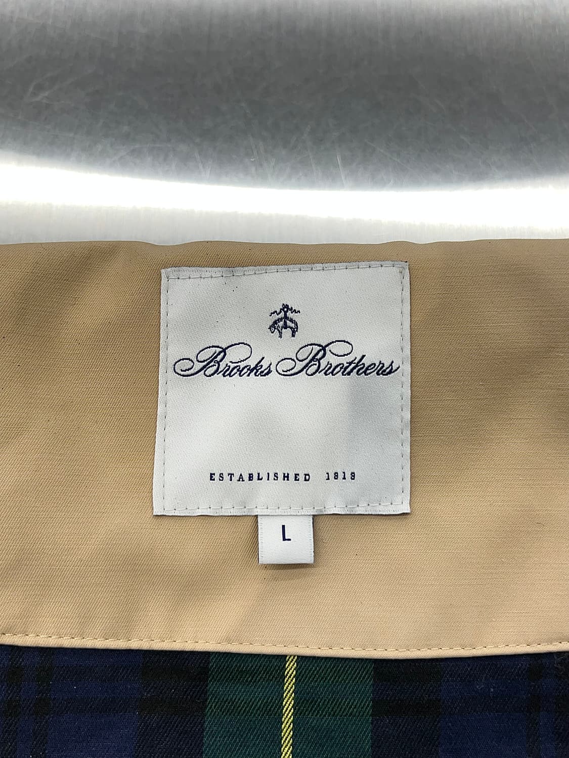 브룩스 브라더스 베이지 클래식 바라쿠타 코튼 자켓 상품이미지7