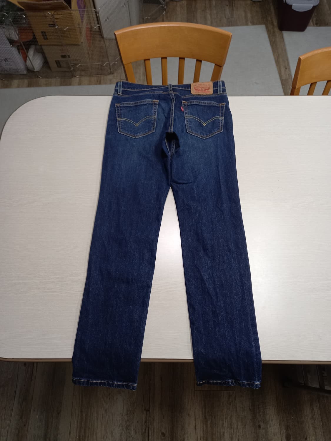 31 리바이스511 워싱 스판 슬림일자진 진청 31-468 상품이미지2