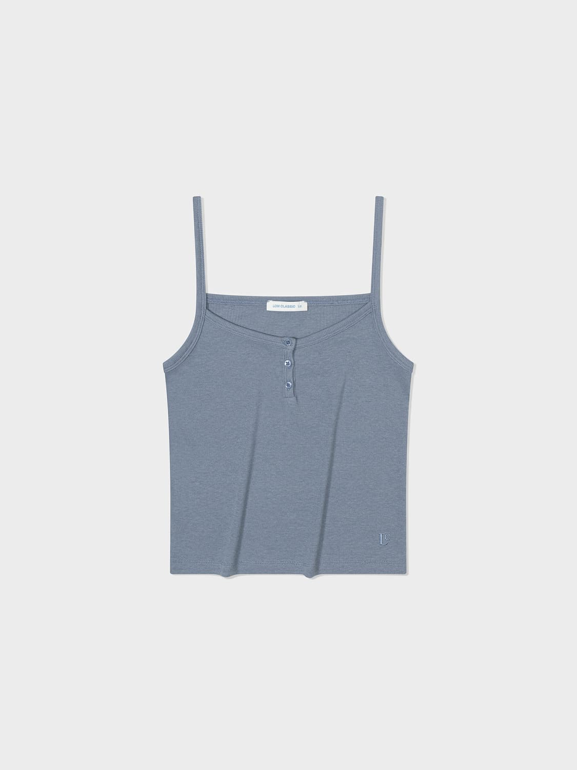 Henry Henley Neck Camisole Blue 상품이미지4