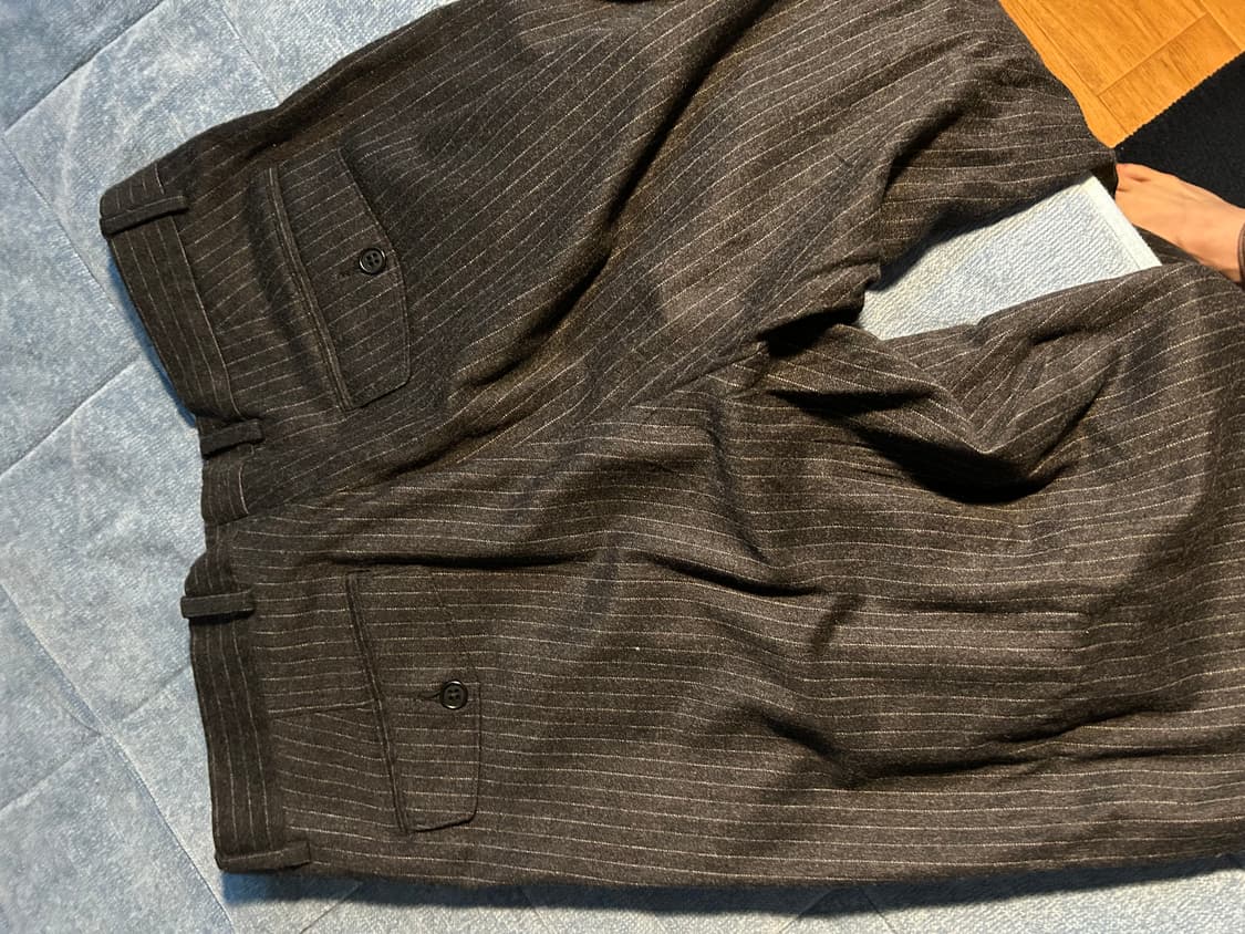 wide pleated trouser sunflower(46) 상품이미지5