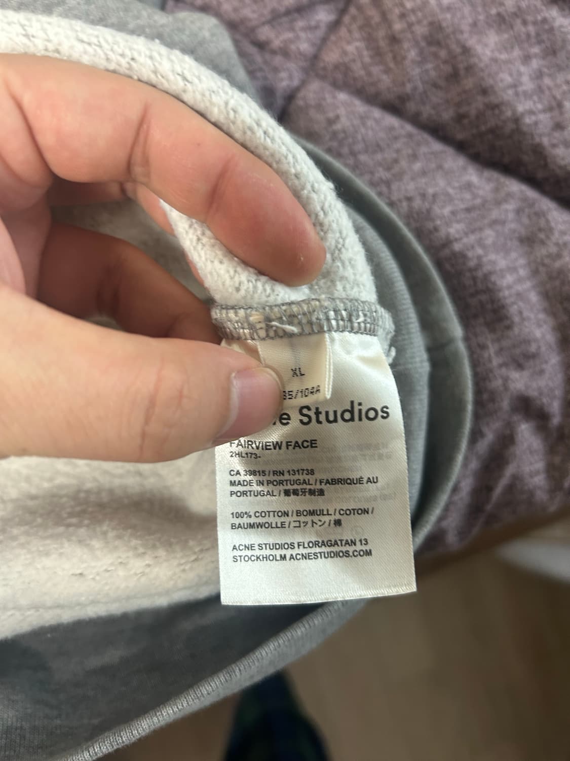 아크네스튜디오 페이스패치 맨투맨  상품이미지5