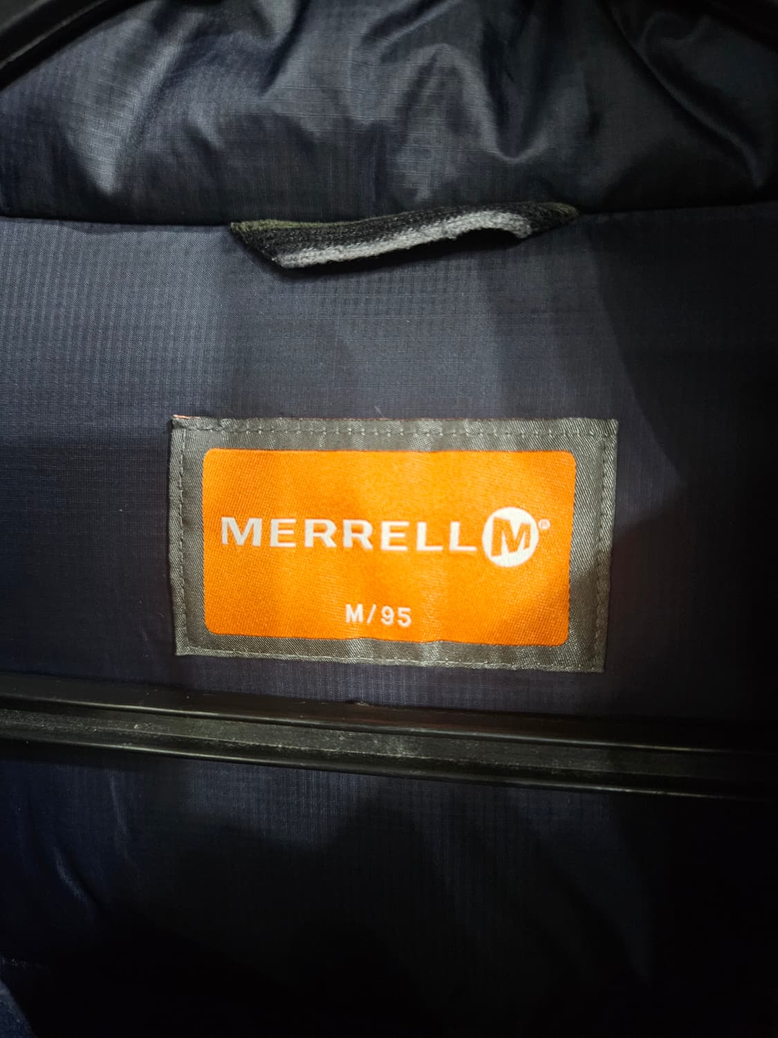 머렐 네이비컬러 남성 95 덕다운 패딩  상품이미지3