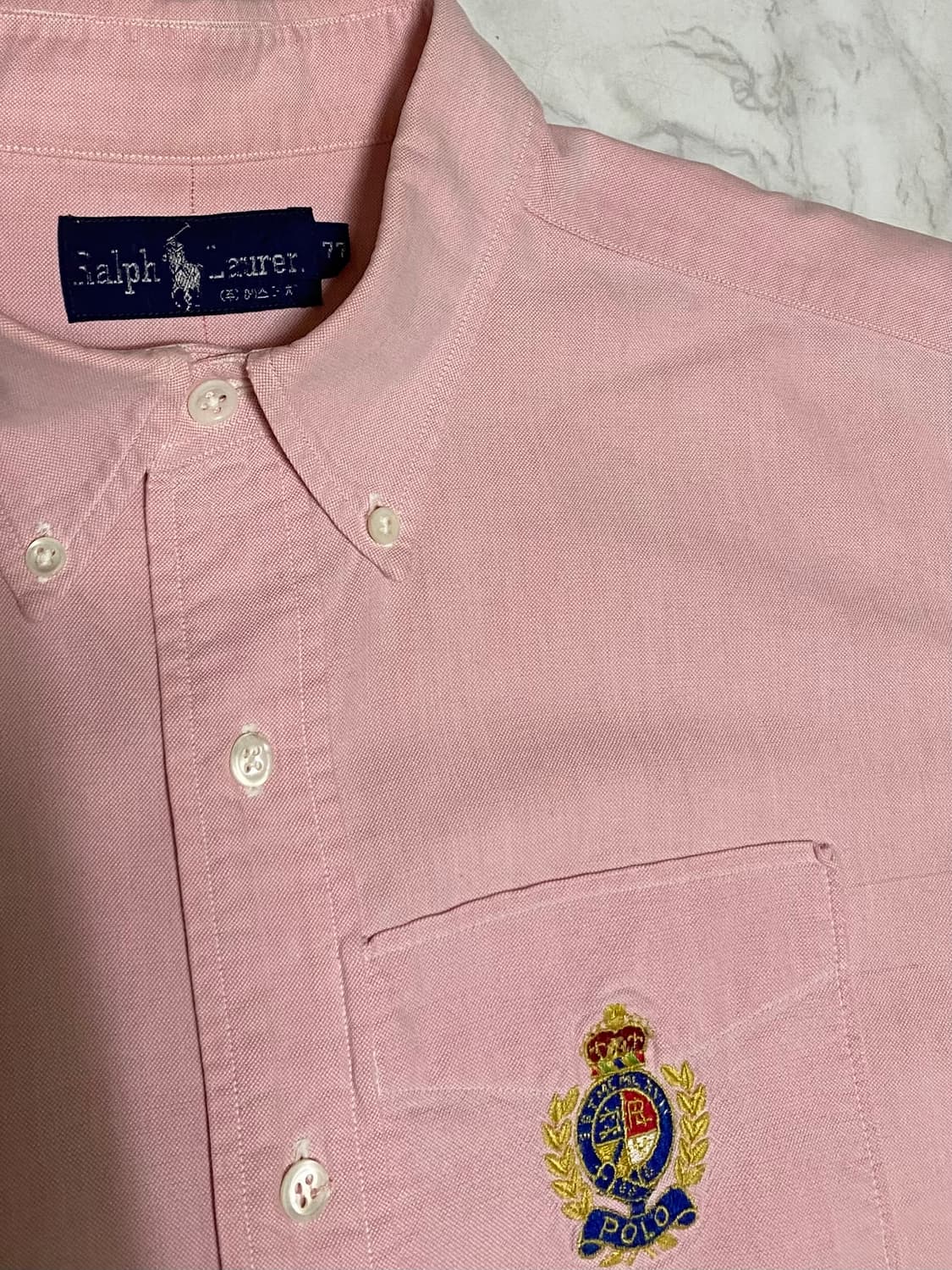 폴로 랄프로렌 올드스쿨 셔츠 100 사이즈 상품이미지3