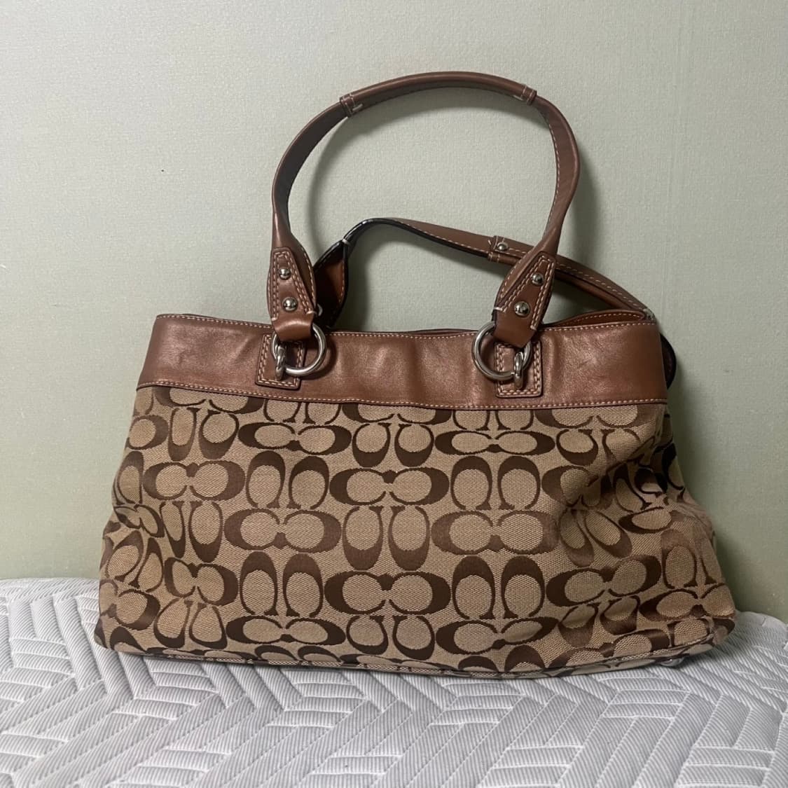 (정품) 코치 F15533 시그니처 토트백 상품이미지2