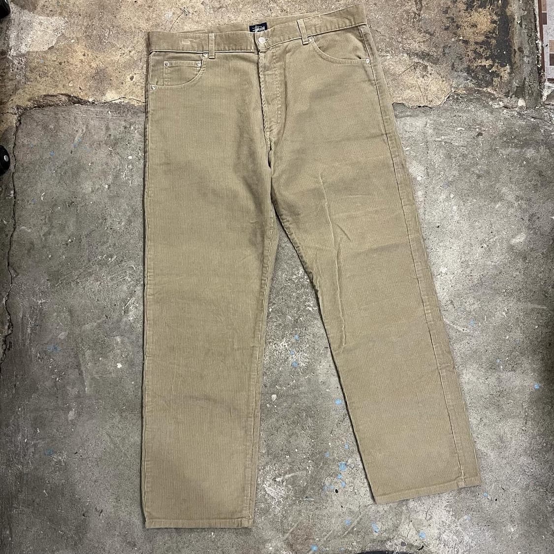 90s 스투시 코듀로이 팬츠 상품이미지2