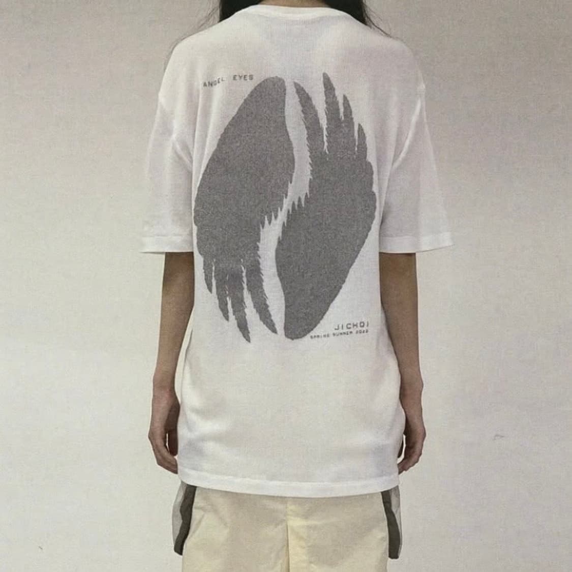 JICHOI SS22 ANGEL EYES T-SHIRT 지초이 상품이미지9