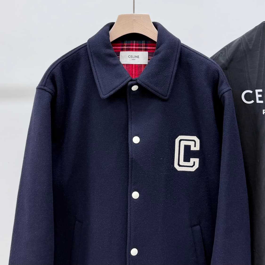 [S+급/54] 셀린느 더블 페이스 울 코치 자켓 상품이미지2