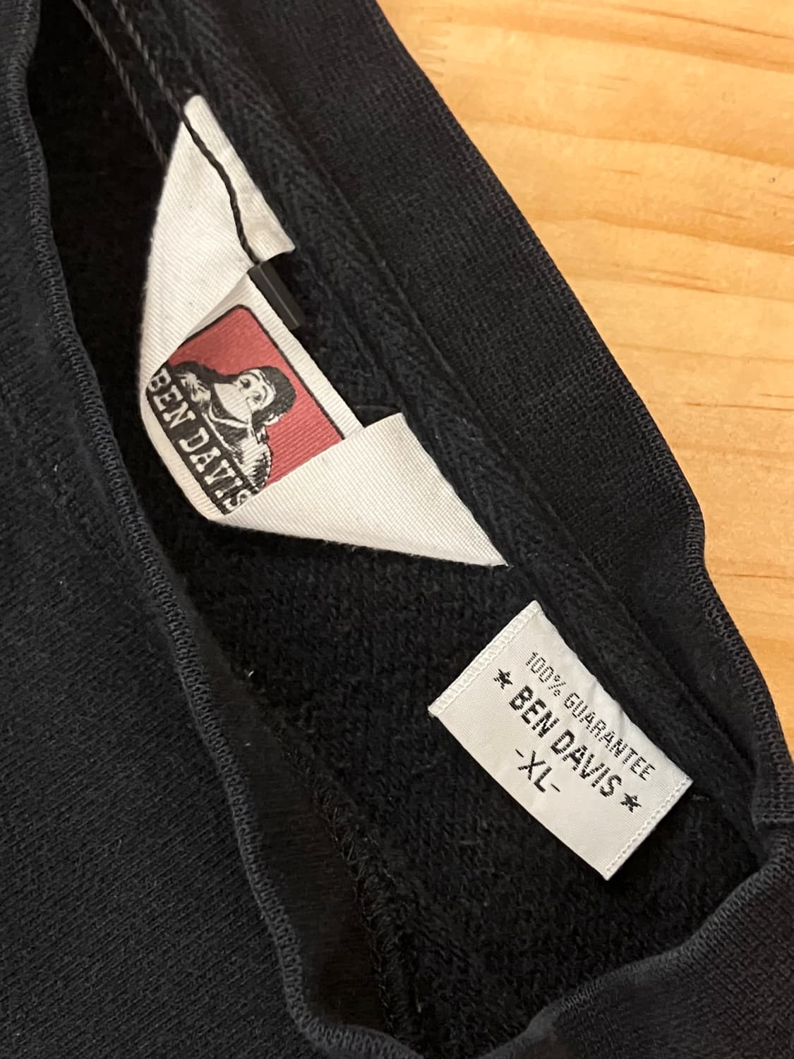 벤 데이비스 맨투맨 블랙 XL  #csz3880  상품이미지5