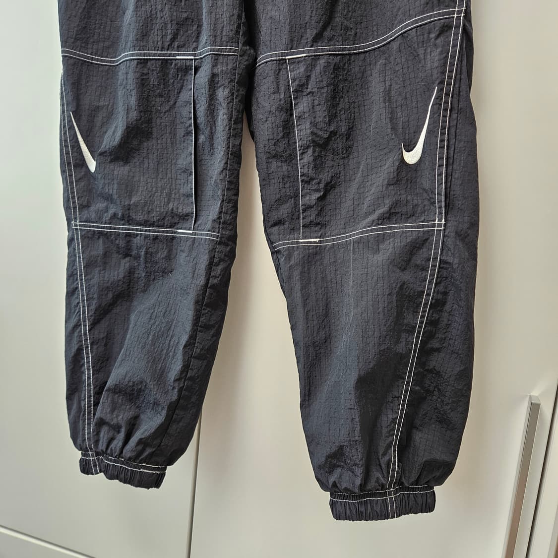 나이키 우먼스 스우시 우븐 조거팬츠 S 상품이미지3