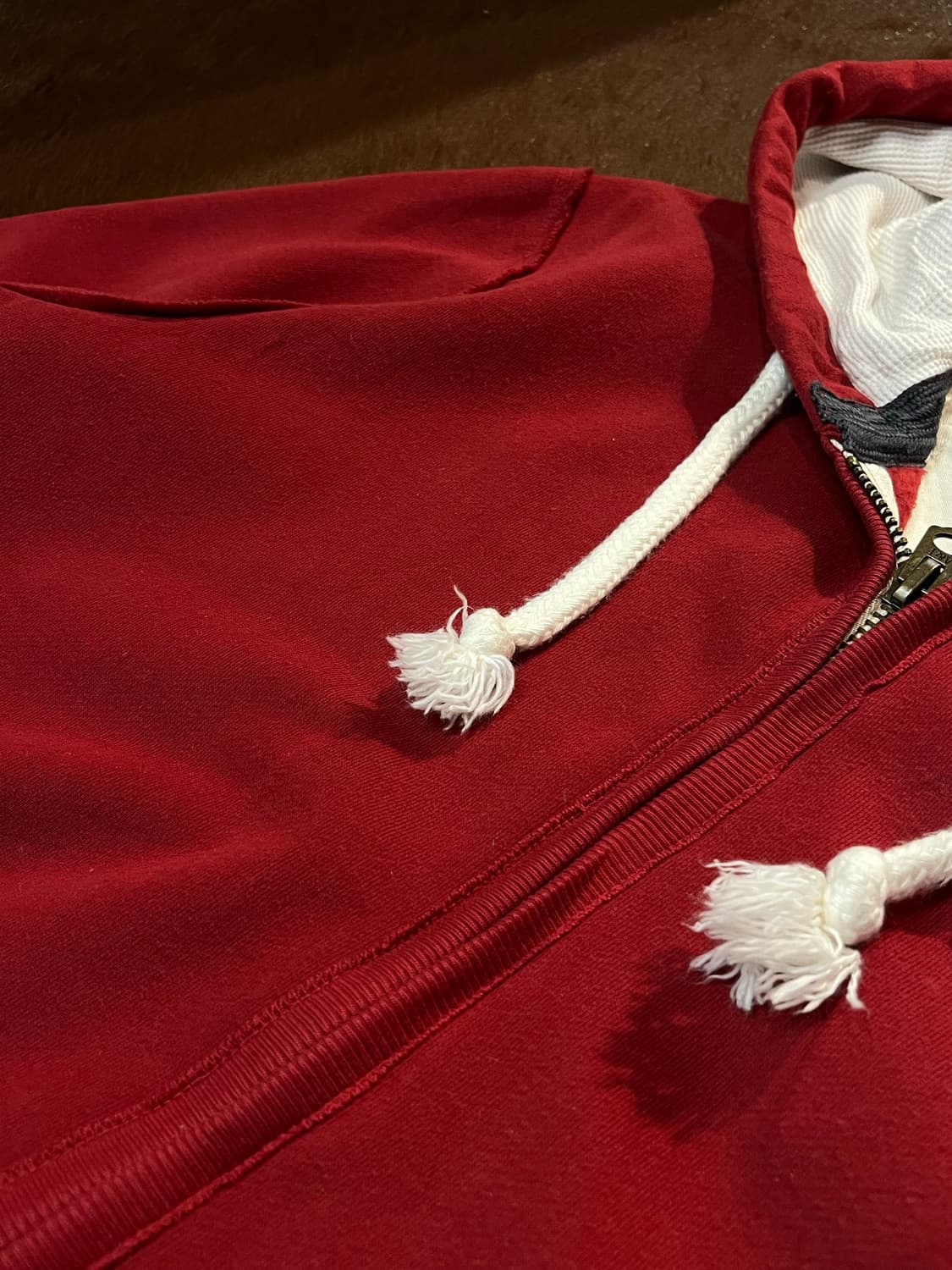 아베크롬비 버건디 후드집업 상품이미지7