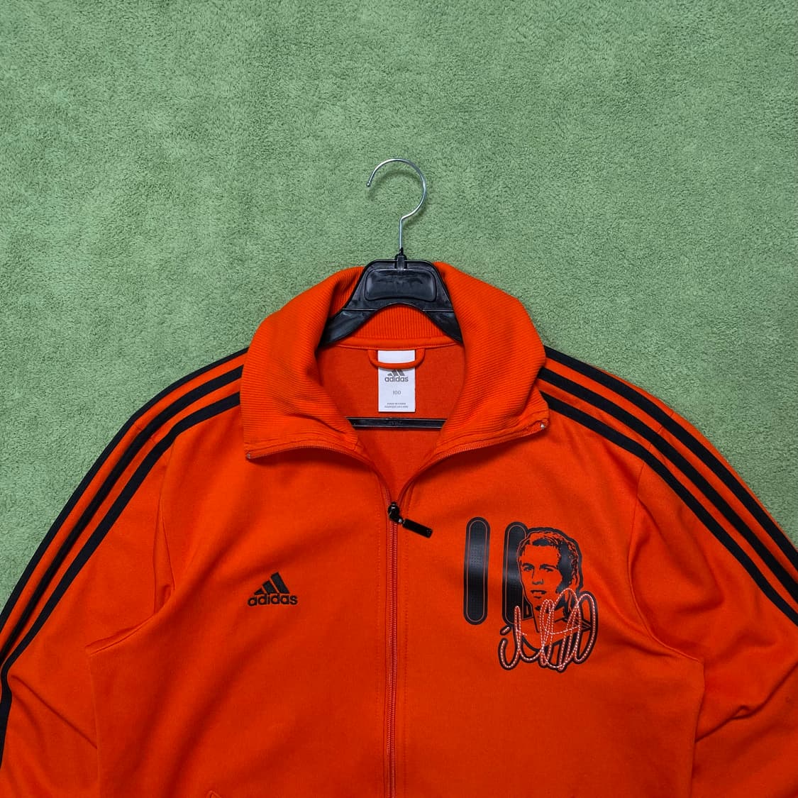 아디다스 오렌지 아르헨 로번 져지 트랙탑 상품이미지2
