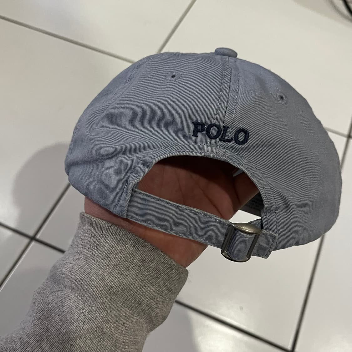 폴로 소라색 볼캡 키즈 상품이미지4