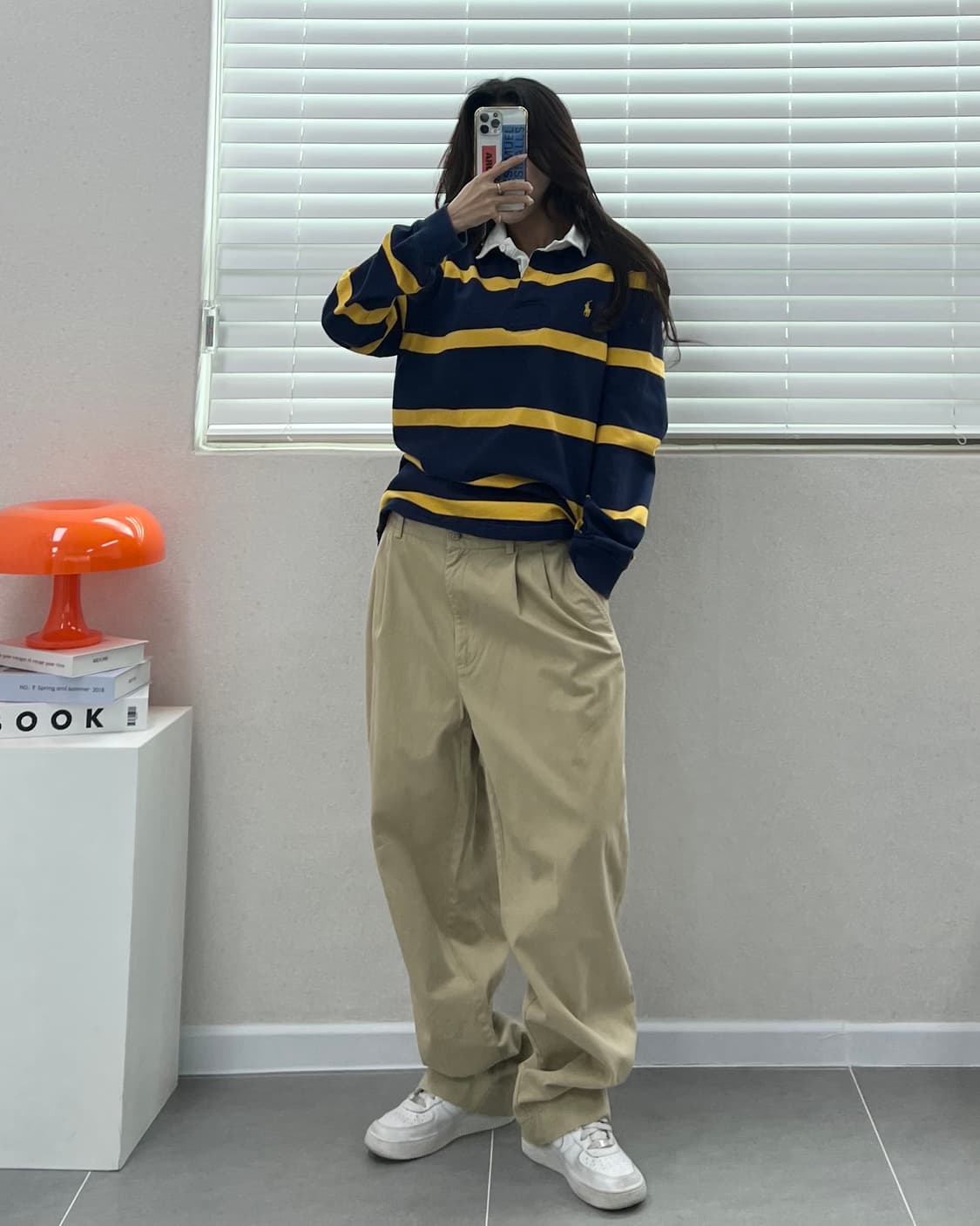 (허단40)90'S 폴로 치노 팬츠-M1828 상품이미지2