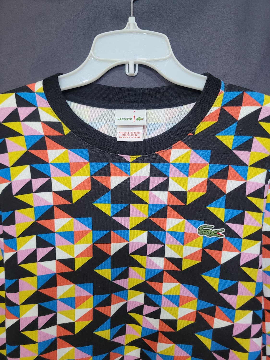 라코스테 빈티지 맨투맨 상품이미지2