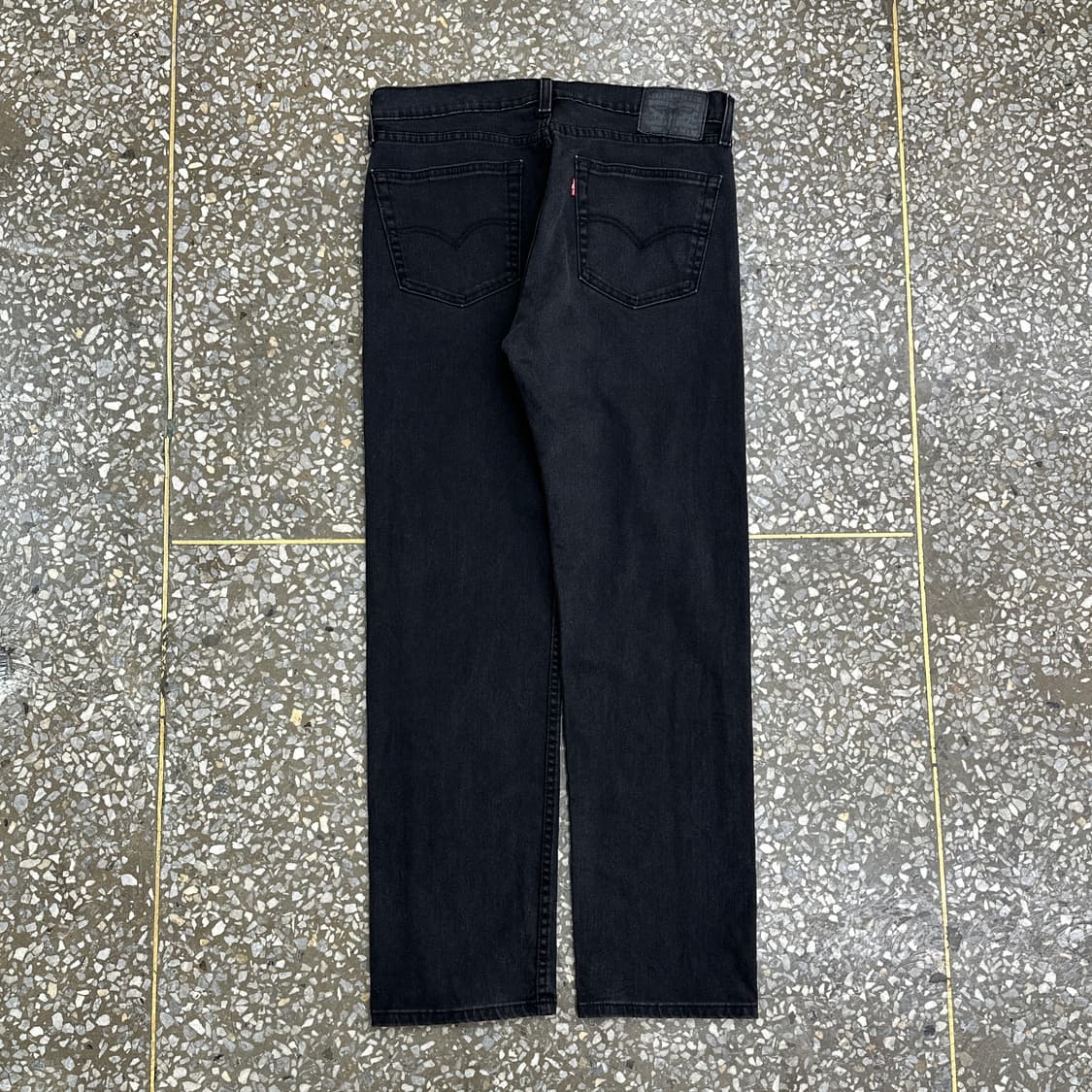 리바이스 505 블랙 진 데님 팬츠 34 상품이미지2