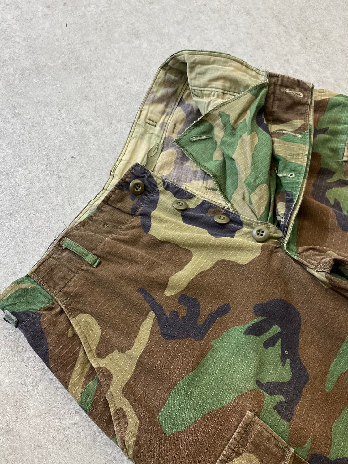 [S] 90s U.S.ARMY 미군 우드랜드 BDU 카고팬츠 상품이미지4