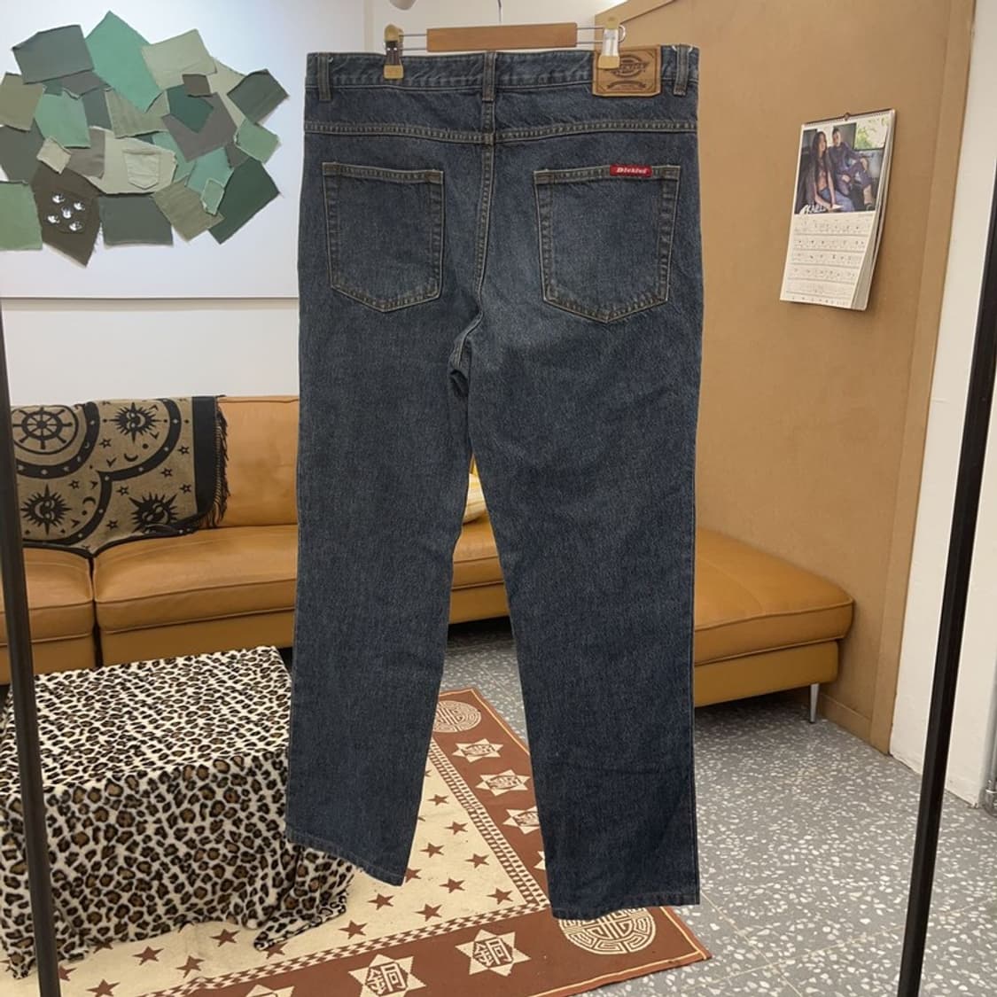 디키즈 올드스쿨 레트로 빈티지 데님팬츠 34인치 C09193 상품이미지4