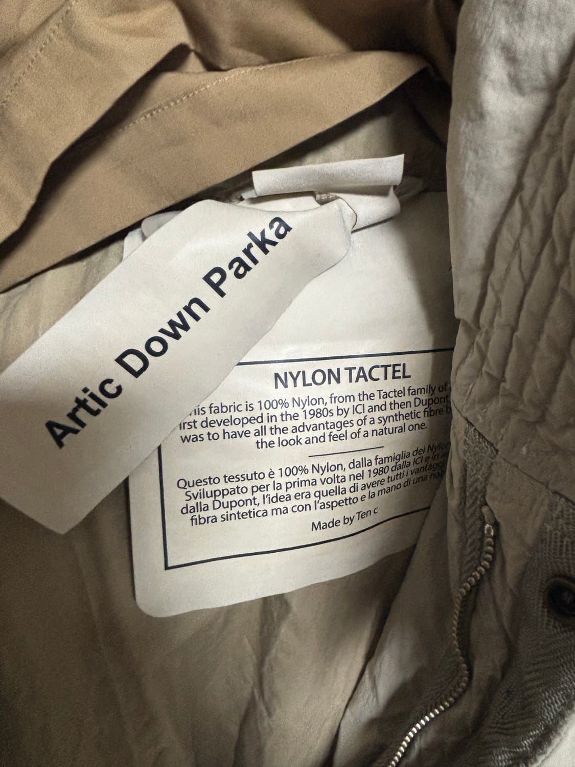 텐씨 아틱 베이지 타우페 52 XL 상품이미지2