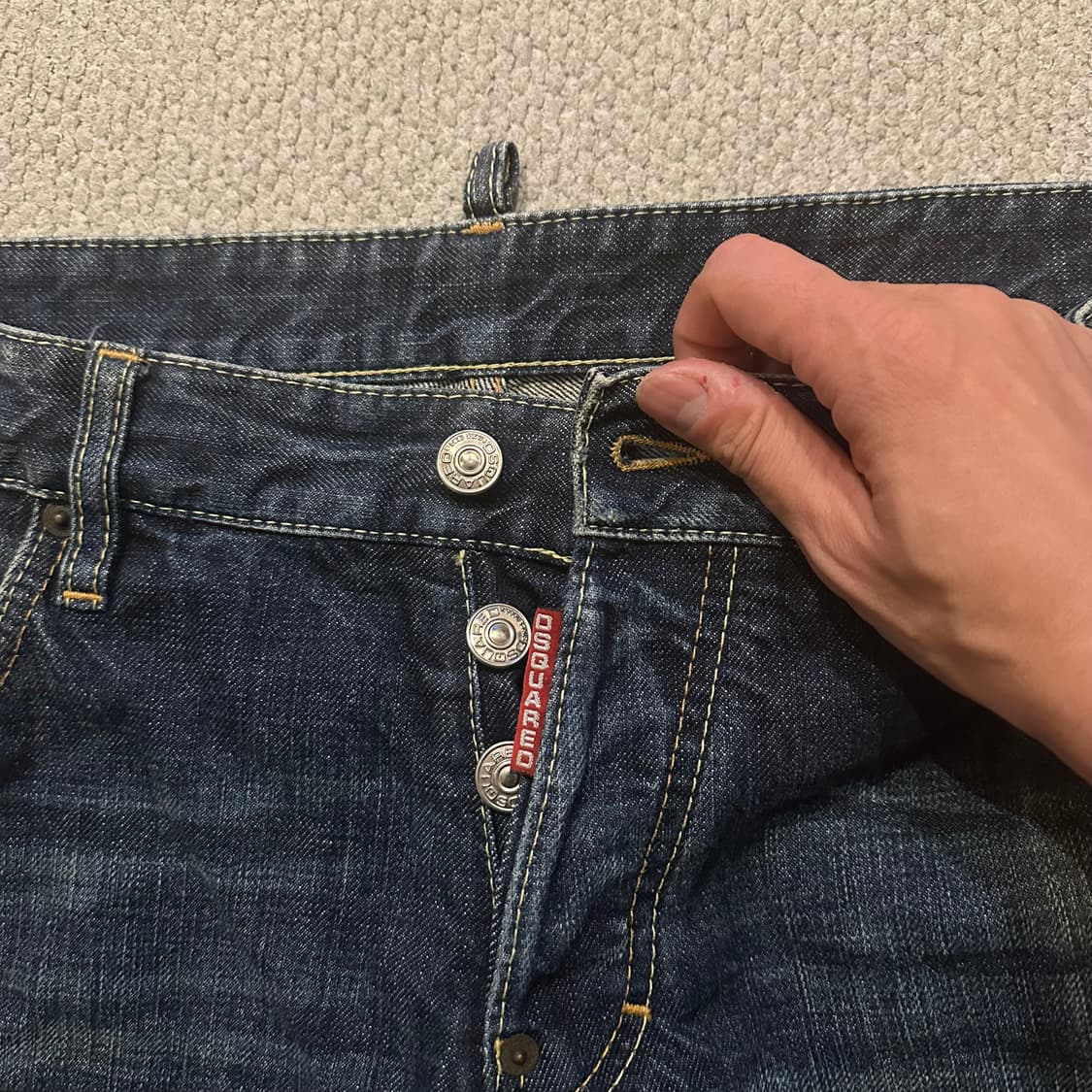 디스퀘어드2(Dsquared2) 셀비지 데님 상품이미지4