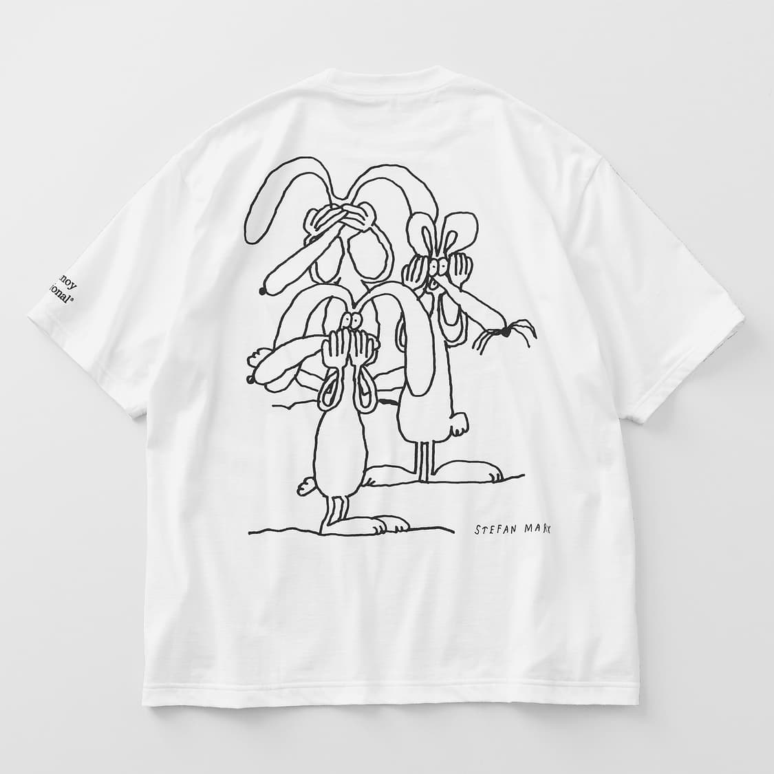 엔노이 ENNOY x Stefan Marx 2025 그래픽 티셔츠 XXL 상품이미지2