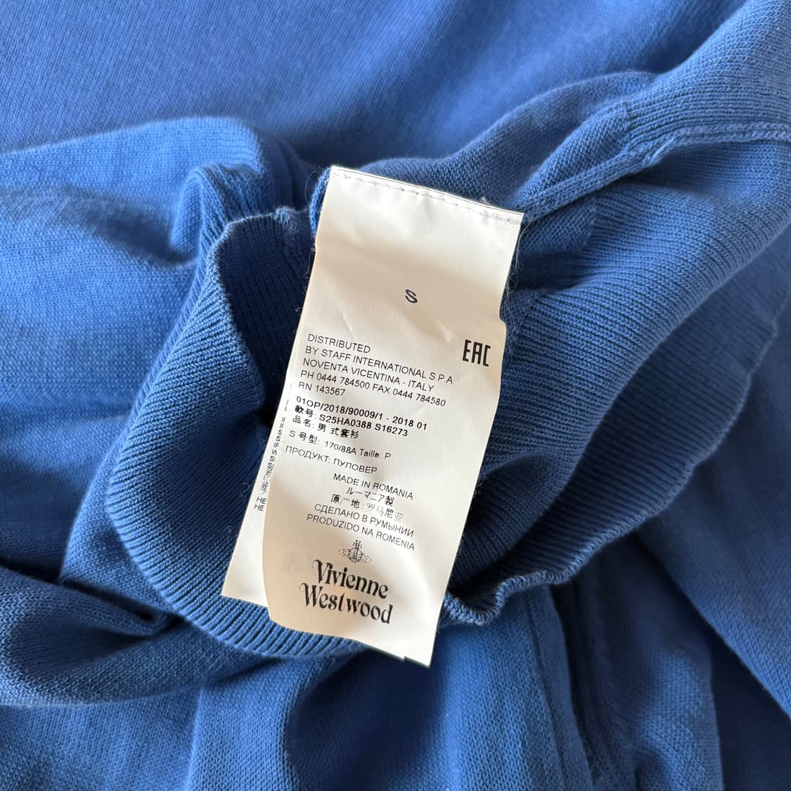 비비안웨스트우드 ORB 로고 썸머니트 상품이미지7