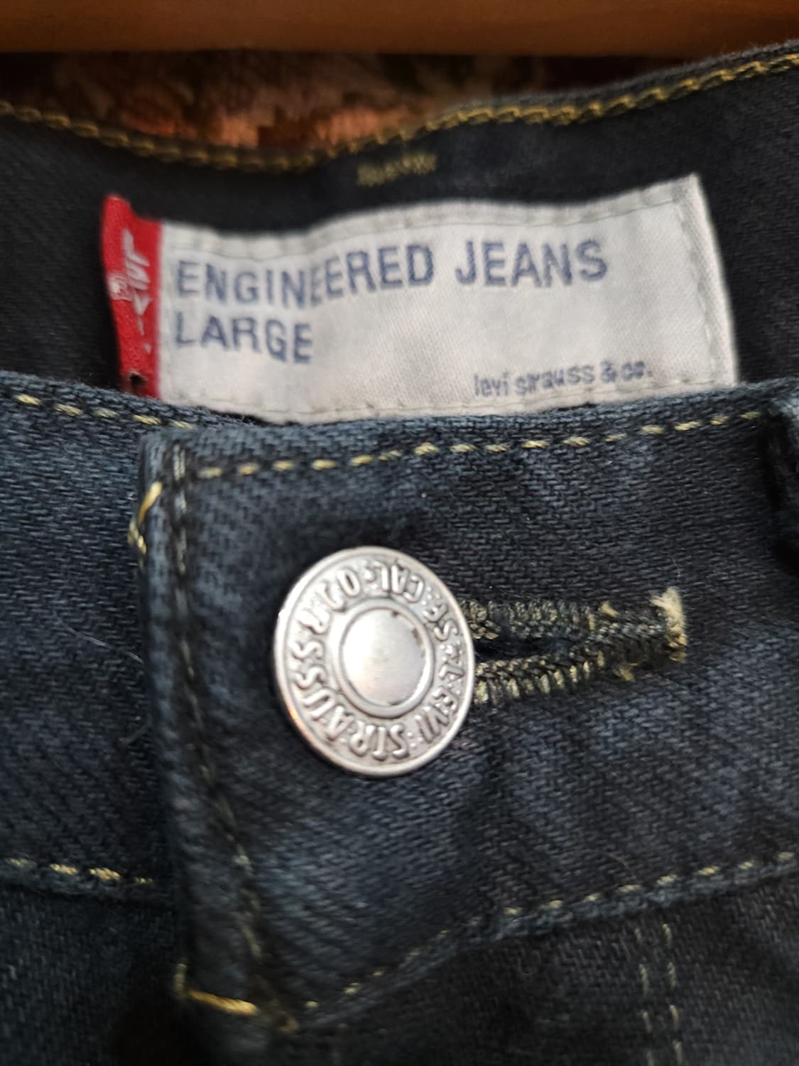 리바이스 00s 엔지니어드 001 블랙 데님팬츠 일본판

 상품이미지3